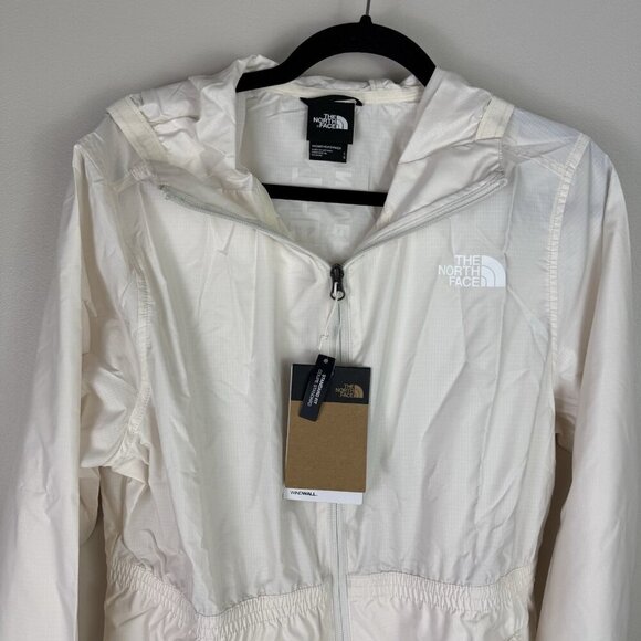 The North Face Cyclone Hoodie White Windbreaker Full Zip Jacket Women's XS NWOT - Picture 4 of 10